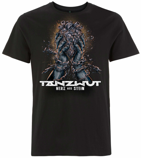 T-Shirt Herz aus Stein